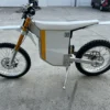 GOWOW ORI for sale in Australia,Featuring a sleek white frame, striking gold front suspension, and rugged knobby off-road tires, this bike is built to turn heads and handle the adventure