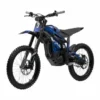 Talaria MX4 for sale Australia, Blue and black Talaria Sting R MX4 electric dirt bike for sale in Australia, front angle view showing off-road tyres, inverted forks, and motocross-style bodywork — top pick for Aussie trail and enduro riders