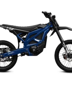 Buy Throne SRPNT X8 in Australia, Blue color side view high performance dirt bike.